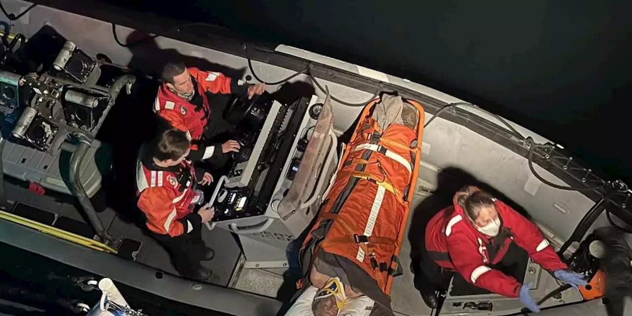 Injured fisherman rescued in Canadian waters