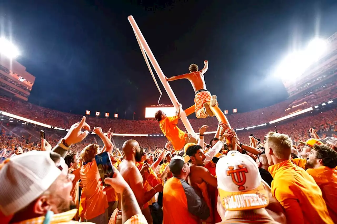 SEC Fines Tennessee $100,000; Goalposts Thrown Into River - Alabama News