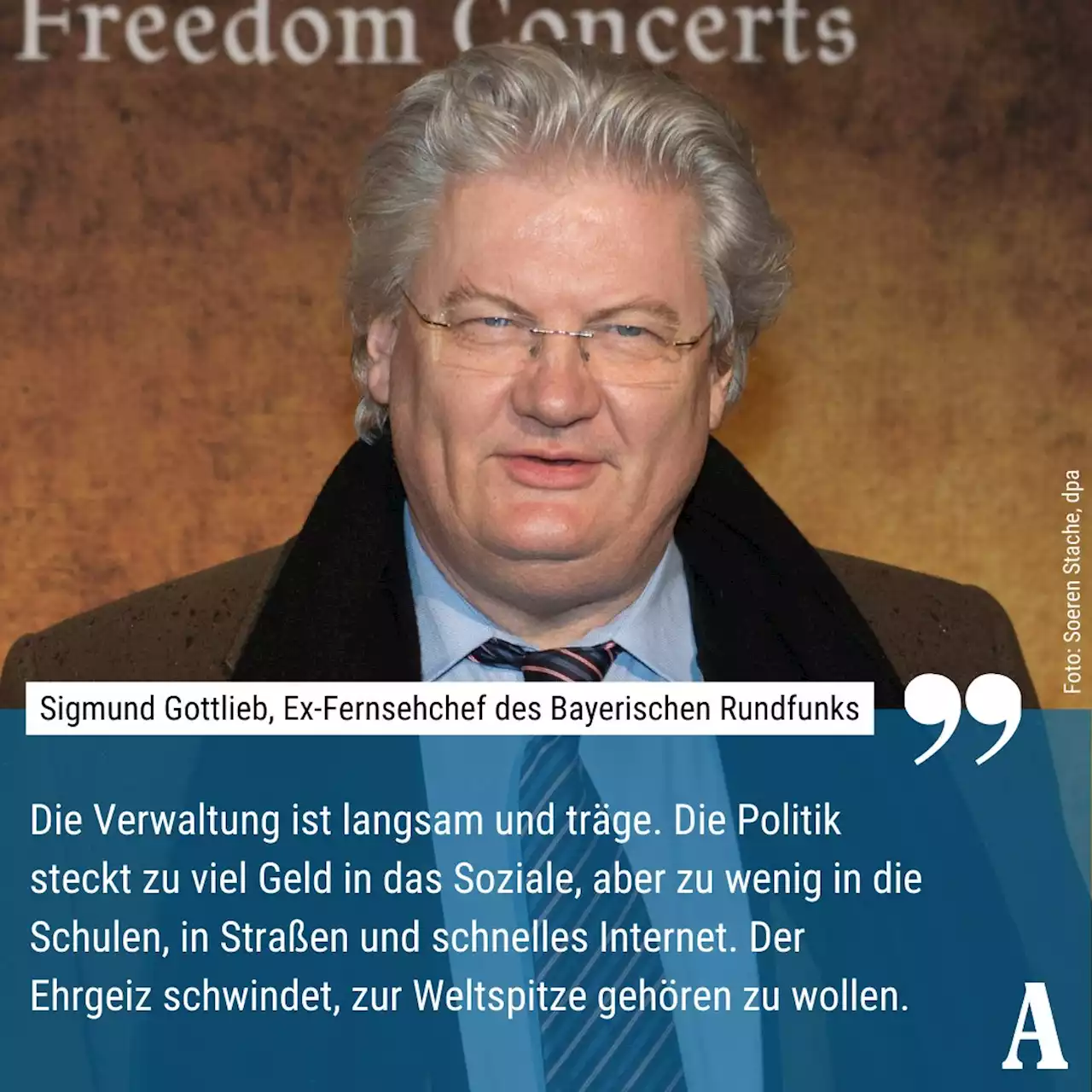 Ex-BR-Fernsehchef Gottlieb: „Unter der Oberfläche geht es schon länger bergab“