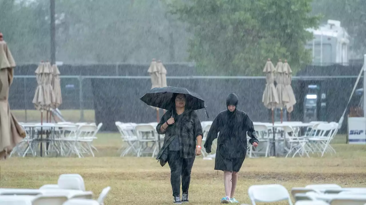 Showers and storms expected in metro Phoenix through Sunday afternoon