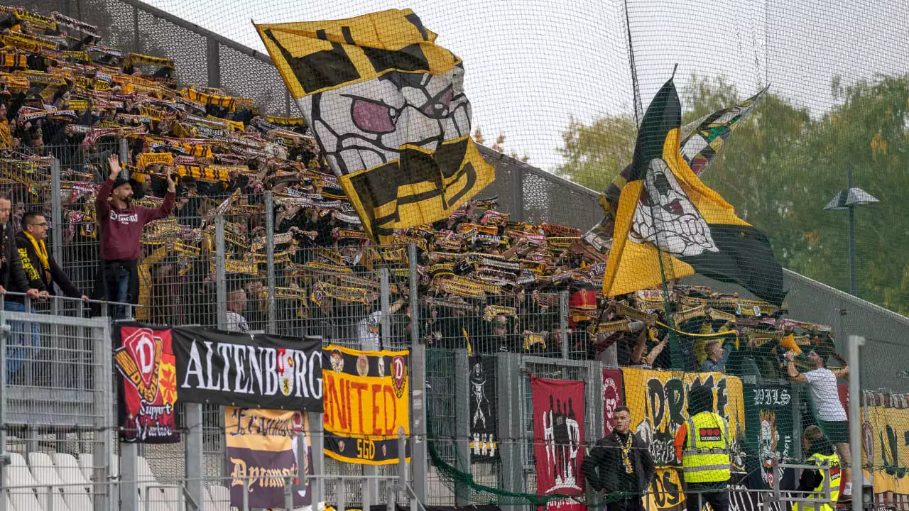 Fans blieben in Essen friedlich: Notfall im Dynamo-Block