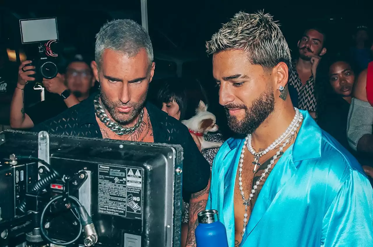 See Behind-the-Scenes Photos of The Rudeboyz, Adam Levine & Maluma’s ‘Ojala’ Music Video Shoot