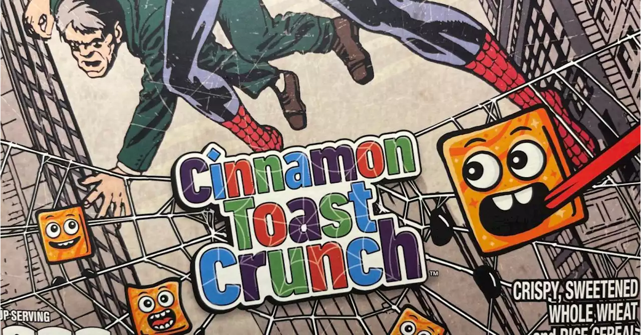 We Got Our Hands on the Spider-Man x Cinnamon Toast Crunch Boxes