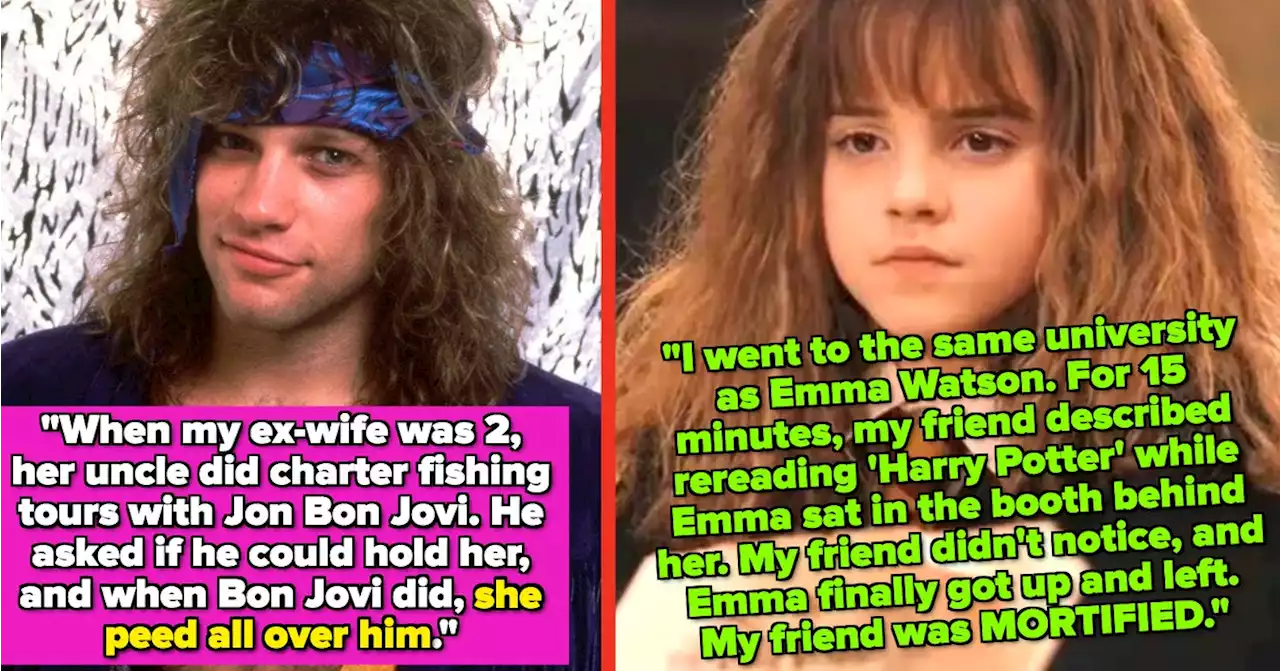 People Are Sharing Awkward Celebrity Encounters They've Had, And I'm Soooo Embarrassed For Them!