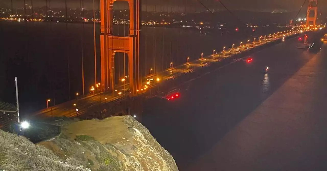 Firefighters rescue person who tumbled 150 feet down cliff near Golden Gate Bridge