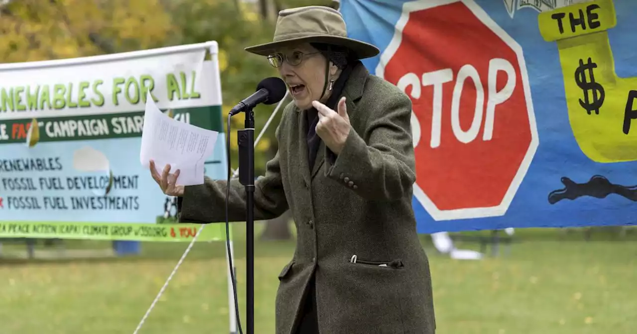 Protesters raise concerns over Enbridge pipeline project and its impact on the Great Lakes