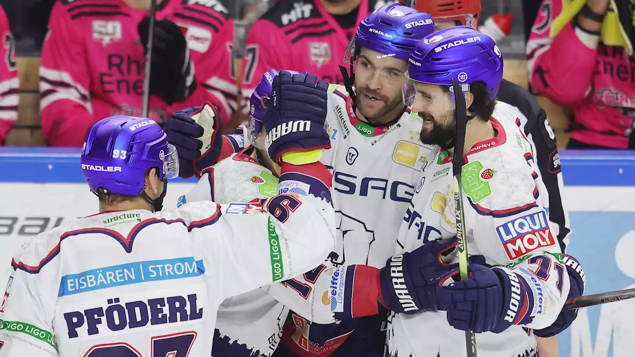 Eisbären nach 7:3-Sieg in Köln „einfach glücklich“