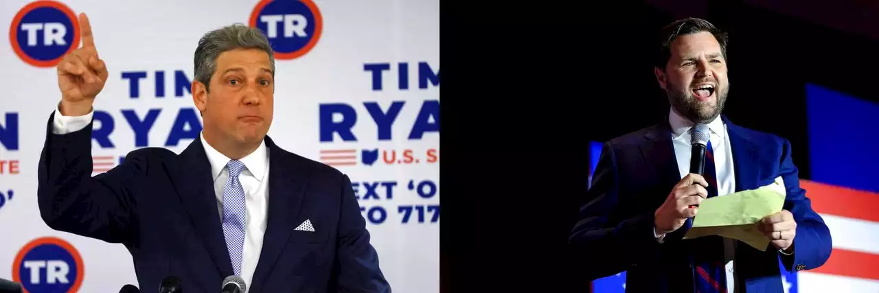 Tim Ryan, J.D. Vance report campaign fundraising, spending numbers heading into home stretch in Ohio’s U.S. Senate race