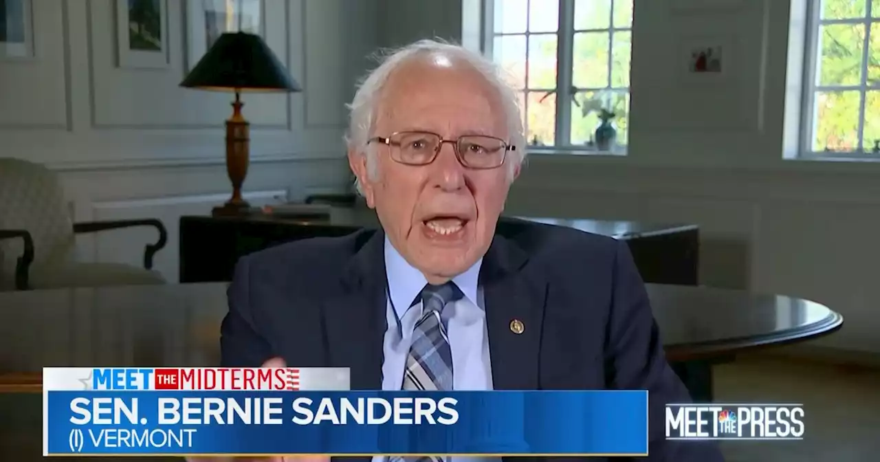 Sanders' Advice to Democrats Running in Midterms: 'Talk About the Economy'