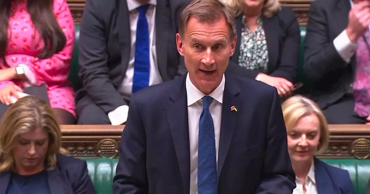 Jeremy Hunt 'doubling down on austerity' as he tears up Liz Truss's mini-budget