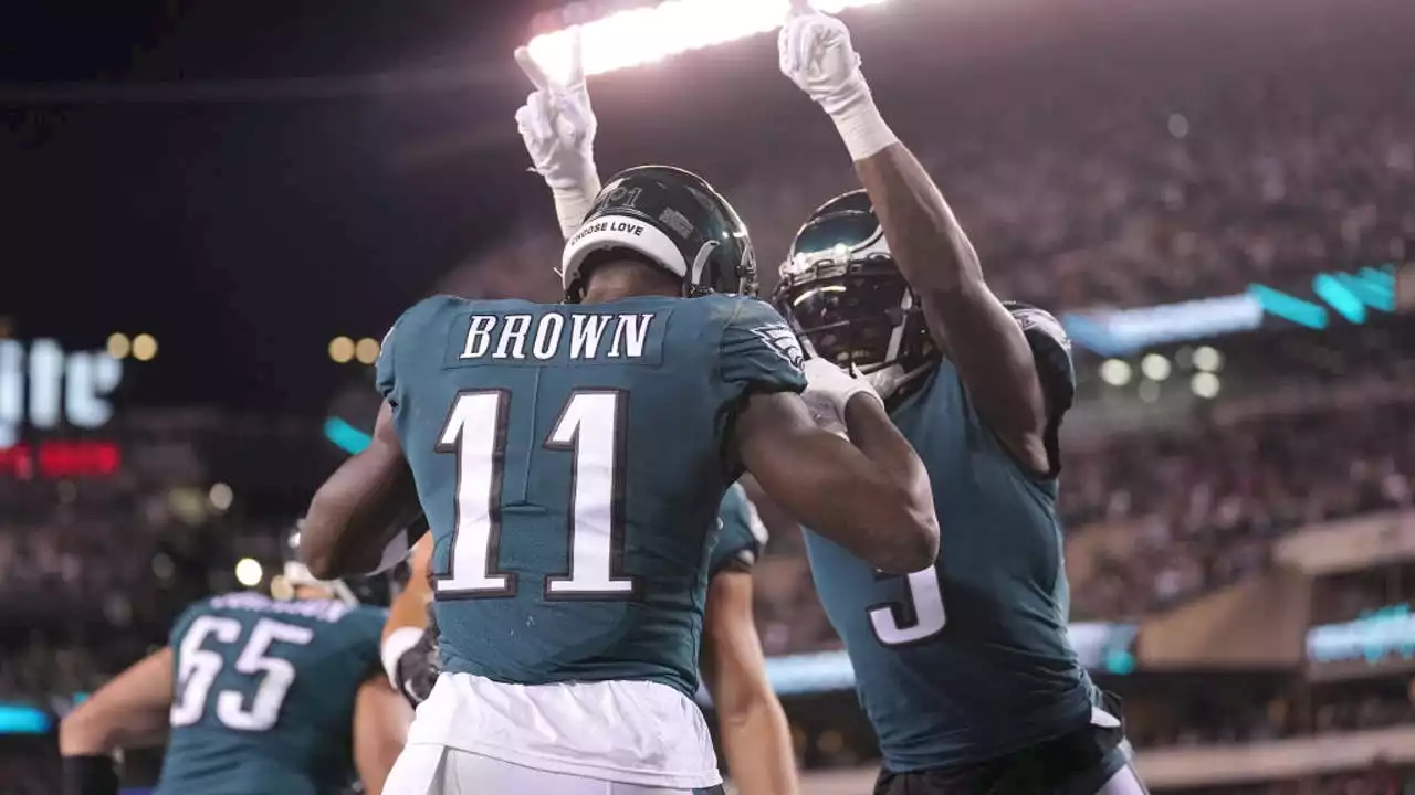 Eagles take third-ever 6-0 start in franchise history heading into off week