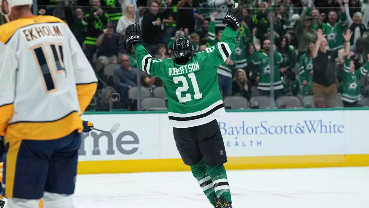 Stars top Predators 5-1 to sweep home-and-home set