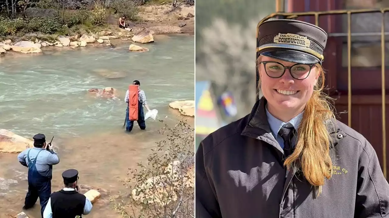 Injured Colorado hiker missing for 2 nights rescued after train passenger spots her on riverbank