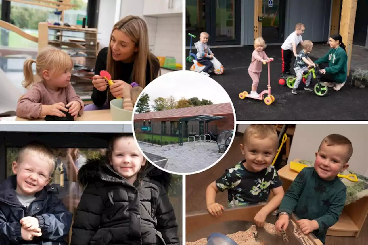 In pictures: Inside Glasgow's first ever nursery to be built in city park