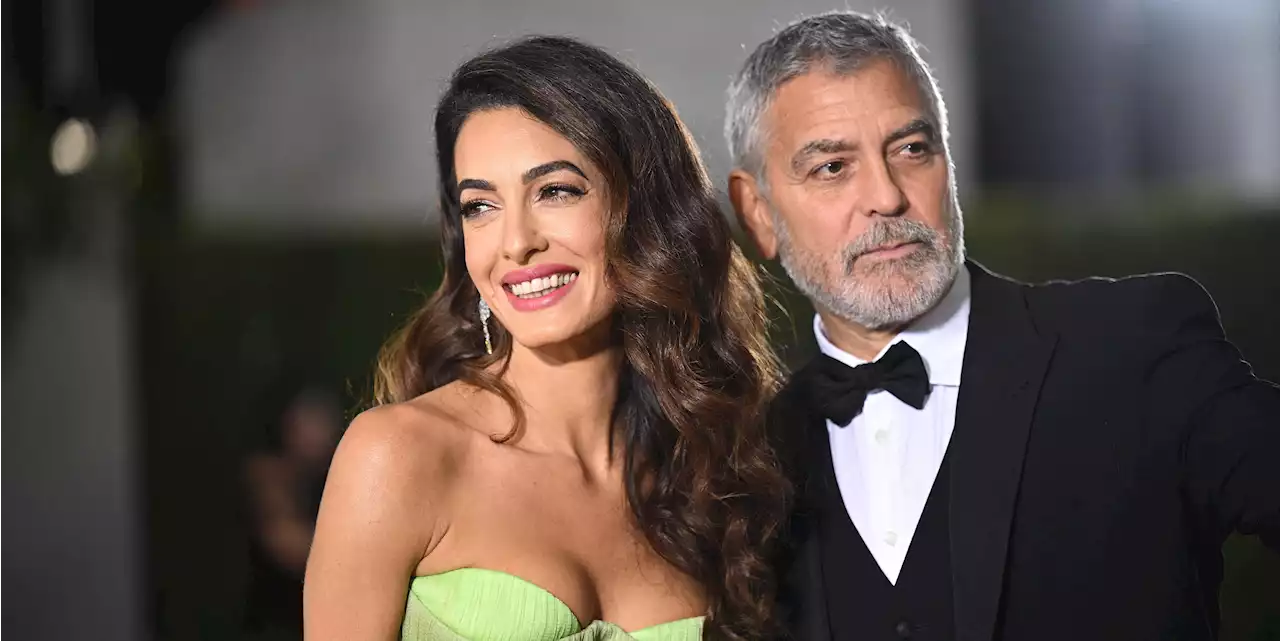 Amal Clooney Is Dressed Like Royalty During Latest Date Night with George