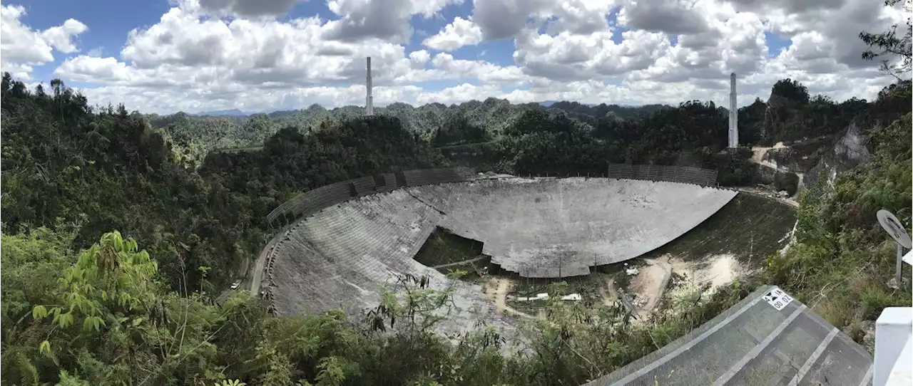 Nach Einsturz: Weltberühmtes Arecibo-Teleskop wird nicht wieder aufgebaut