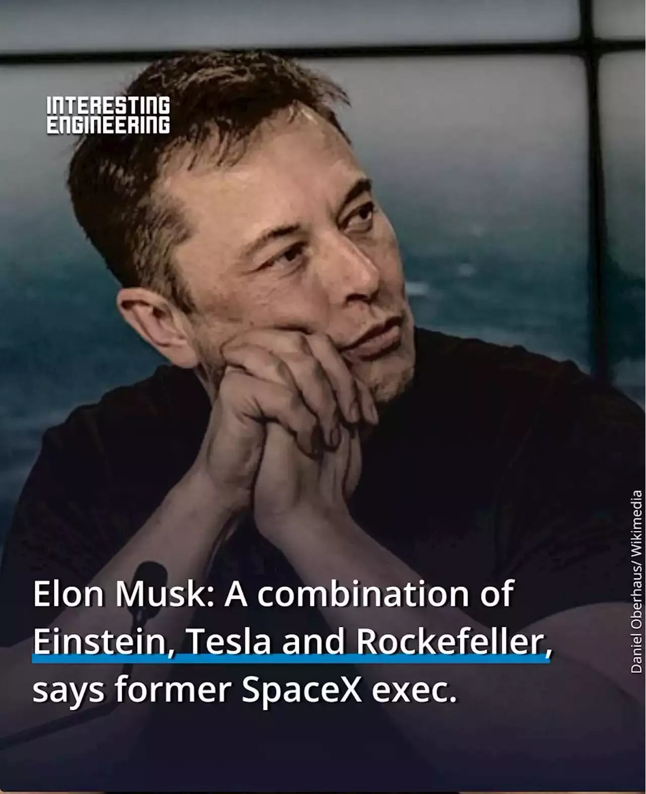 Elon Musk: A Combination Of Einstein, Tesla And Rockefeller, Says ...