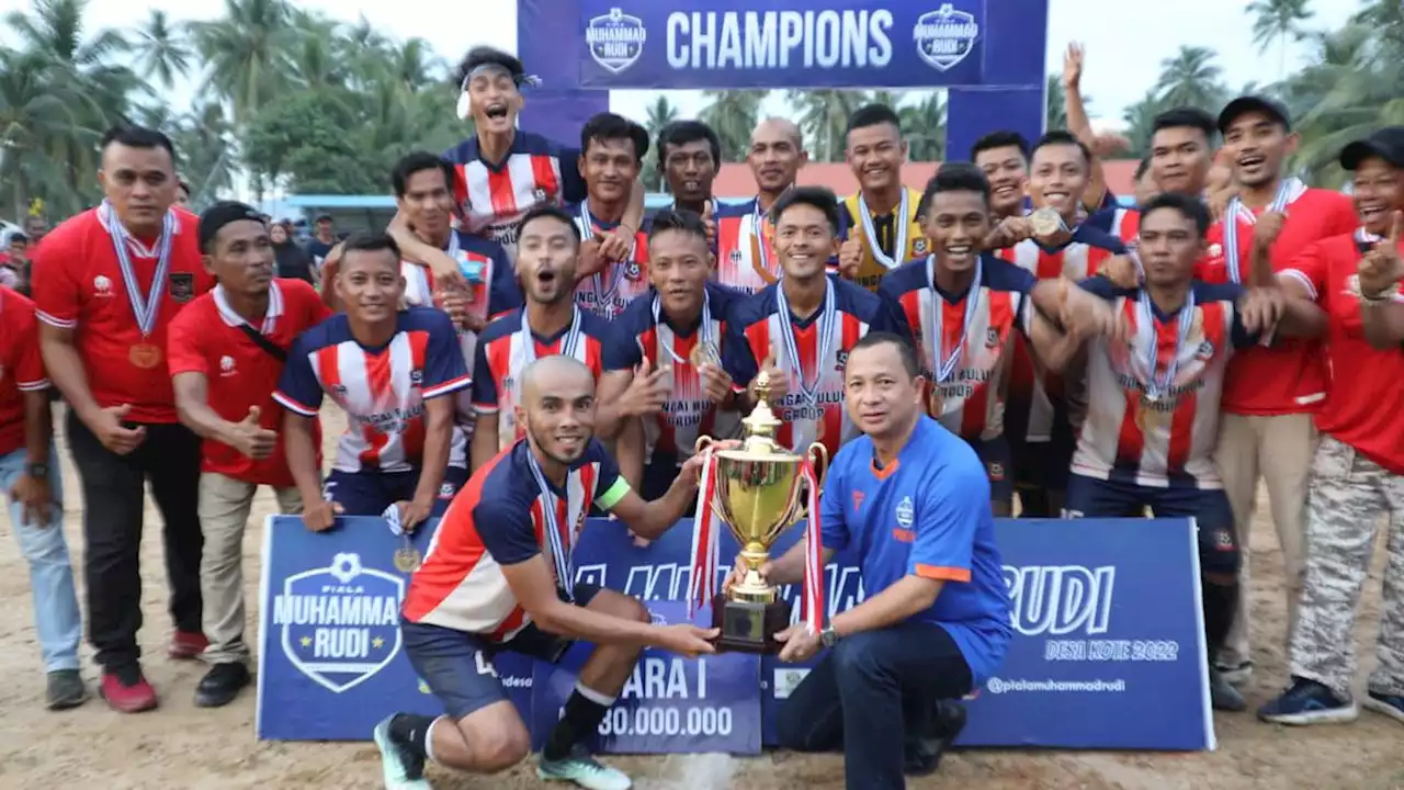 Salam Hangat Kepala BP Batam untuk Masyarakat Lingga dan Pemenang Piala Muhammad Rudi Desa Kote 2022