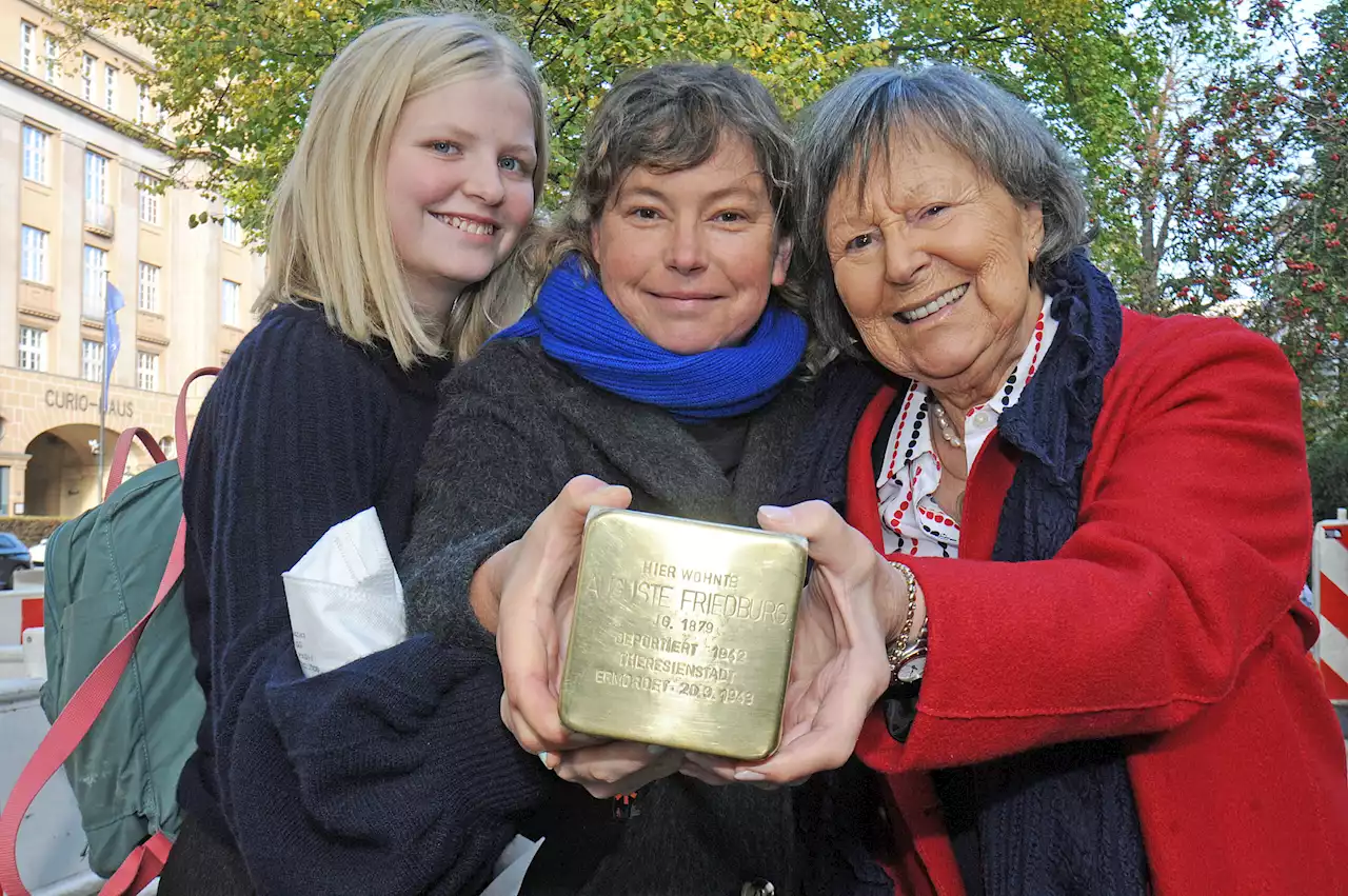 „Sie war eine moderne Frau”: Stolperstein erinnert an fast vergessene Hamburgerin (M+)