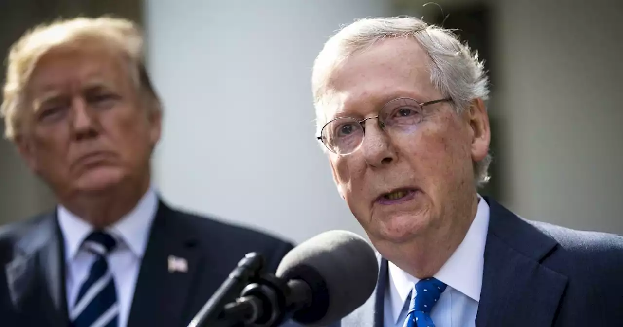 Despite ‘death wish’ rhetoric, McConnell won’t respond to Trump