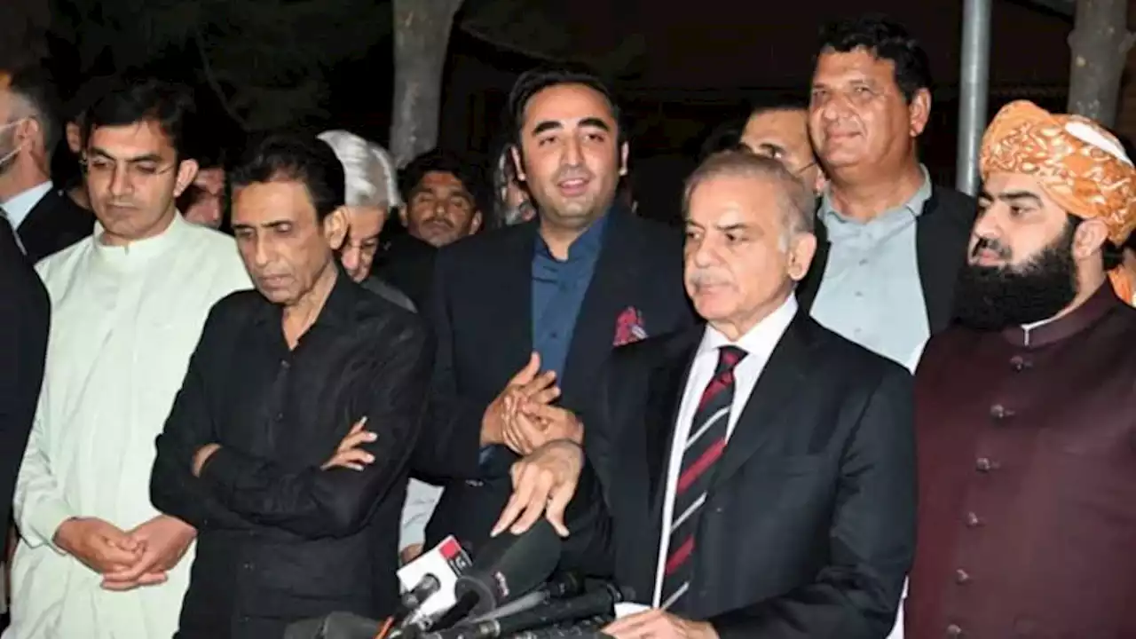 عمران خان لانگ مارچ کرنا چاہتے ہیں شوق سے کریں انتخابات آئندہ سال وقت پر ہوں گے: حکومتی اتحاد کا مشترکہ اعلامیہ