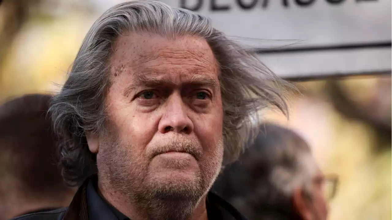 DOJ calls for six-month sentence for Trump ally Steve Bannon