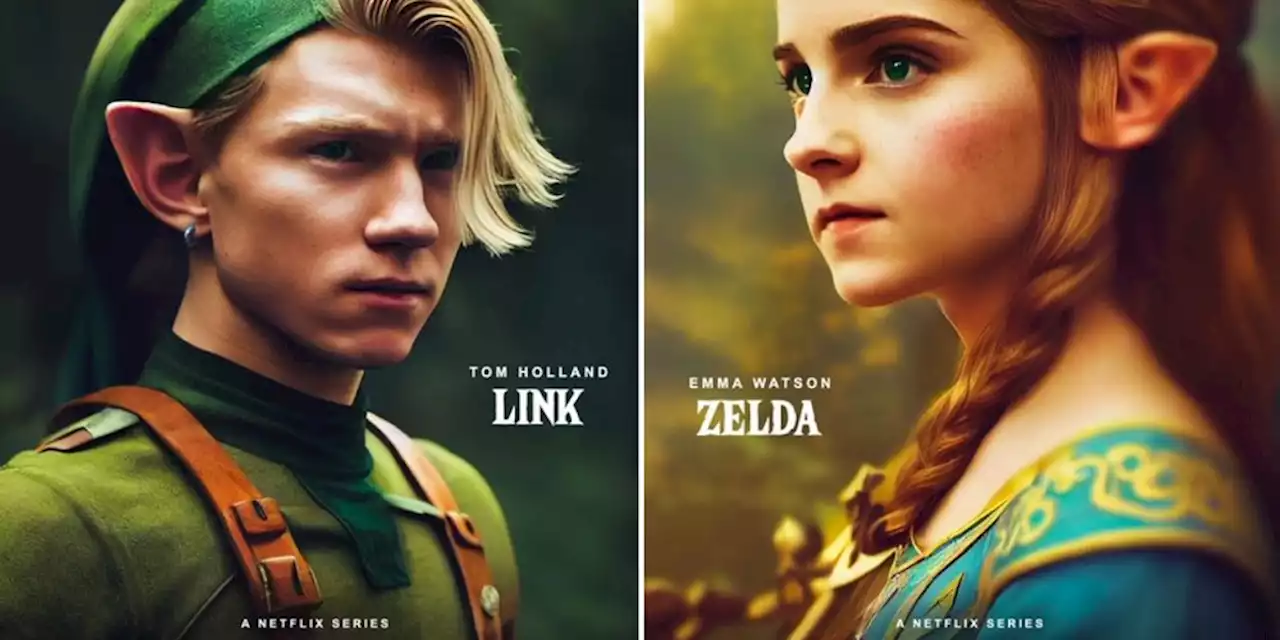 The Legend of Zelda-Verfilmung: Fan kreiert Netflix-Poster mit Tom Holland, Emma Watson & Co. - ntower - Dein Nintendo-Onlinemagazin