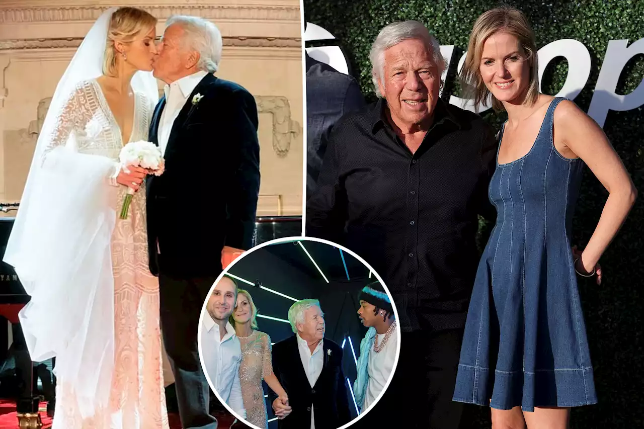 Robert Kraft hit another party after surprise wedding to Dana Blumberg