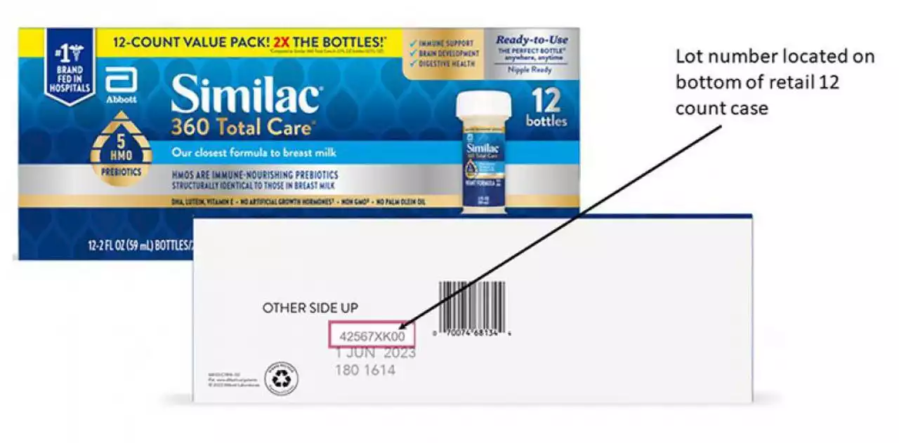 Abbott issues recall of Similac liquid baby formula because caps may not be sealed properly