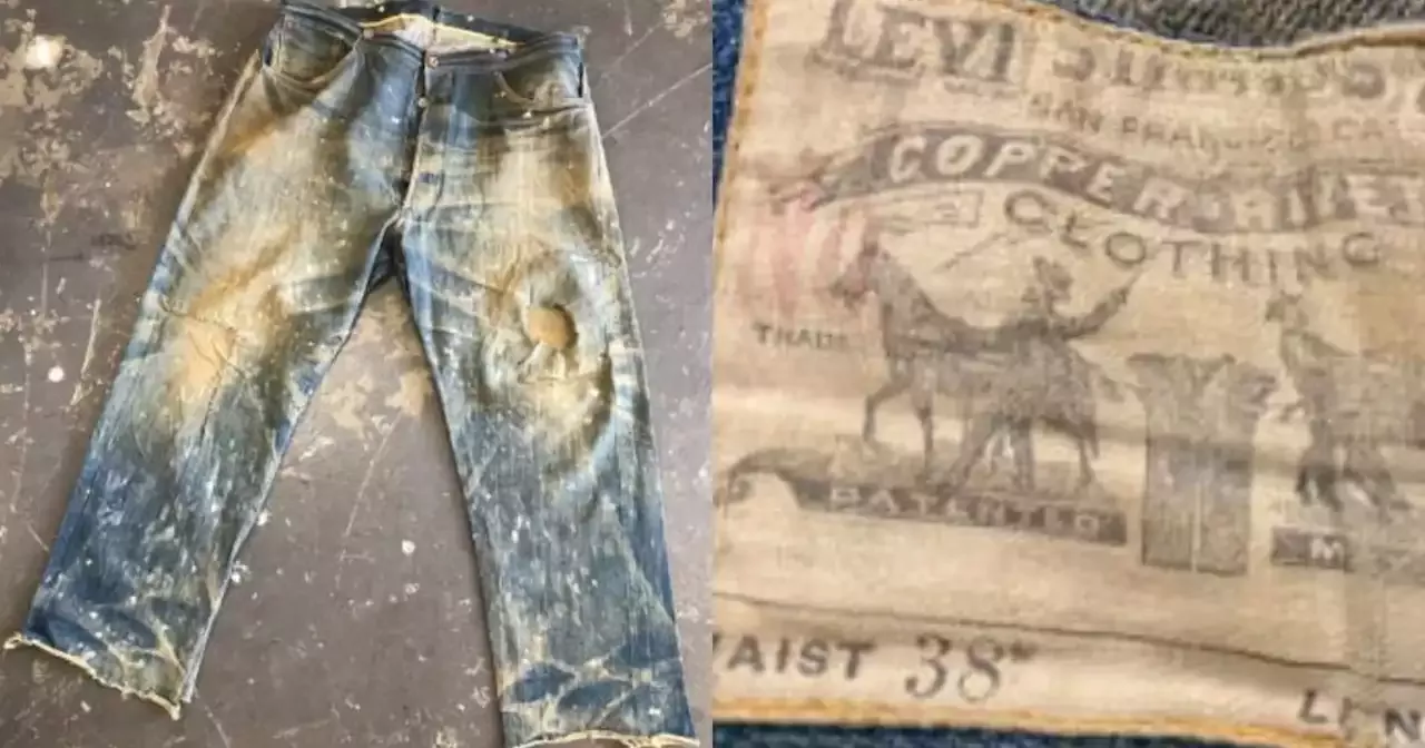 19th-century Levi's jeans found in abandoned mine sells for over P5 million  at auction