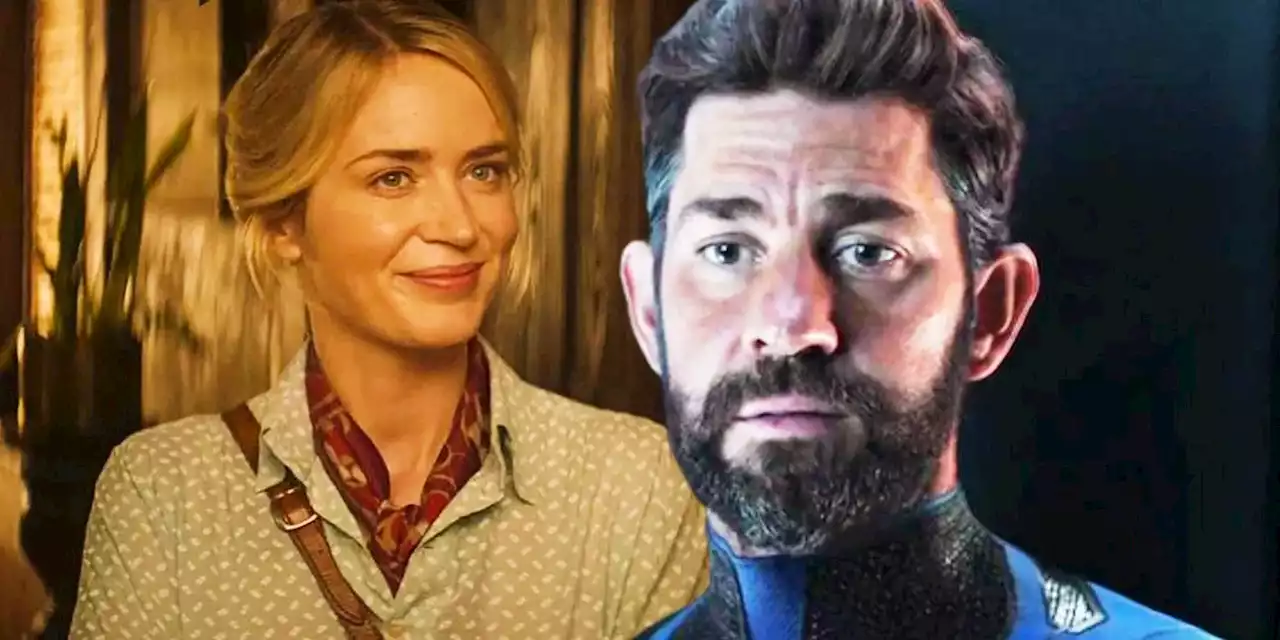 Emily Blunt Wants John Krasinski To Return As MCU’s Reed Richards