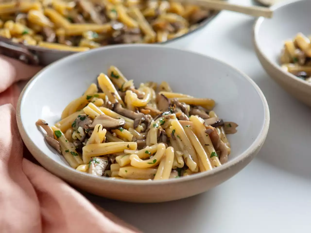 Creamy Pasta With Mushrooms (Pasta ai Funghi) Recipe