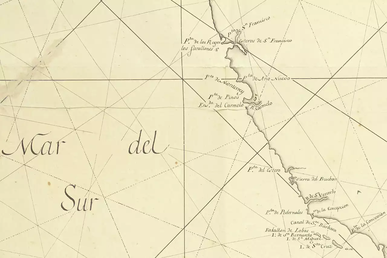 The first map to ever depict the SF Bay Area heading to auction