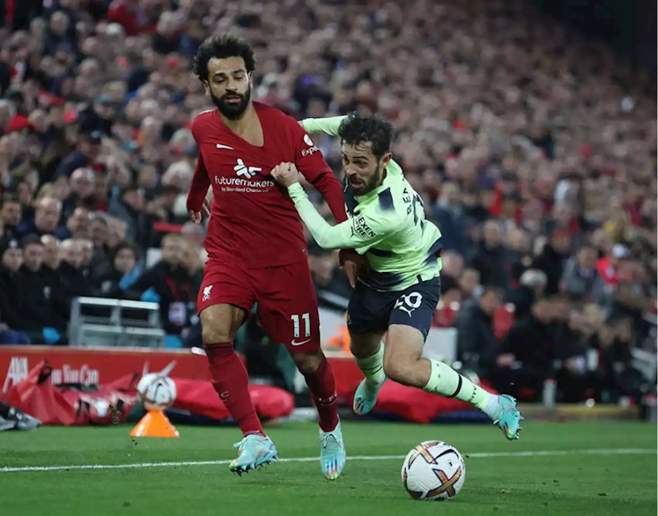 Liverpool Bekuk Manchester City, Mohamed Salah Pecahkan Rekor Kaki Kiri