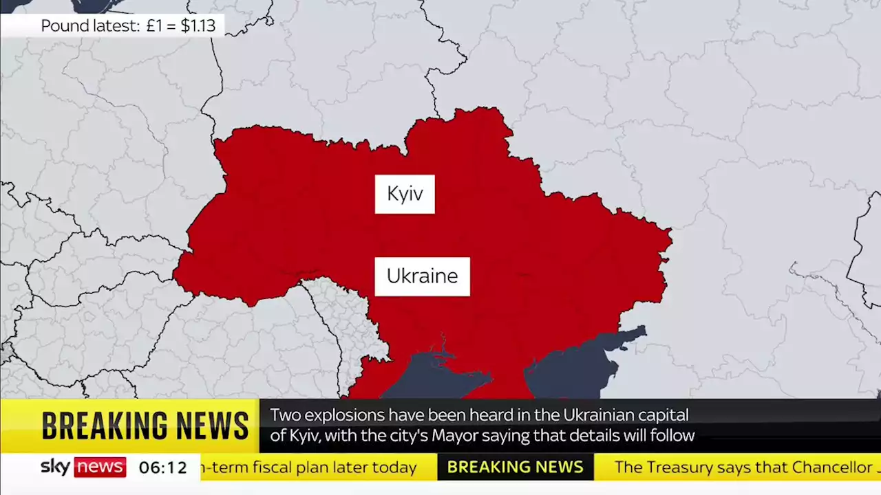 Ukraine latest news: Kyiv hit by Russian strikes using 'kamikaze drones' as intense fighting erupts in Donetsk