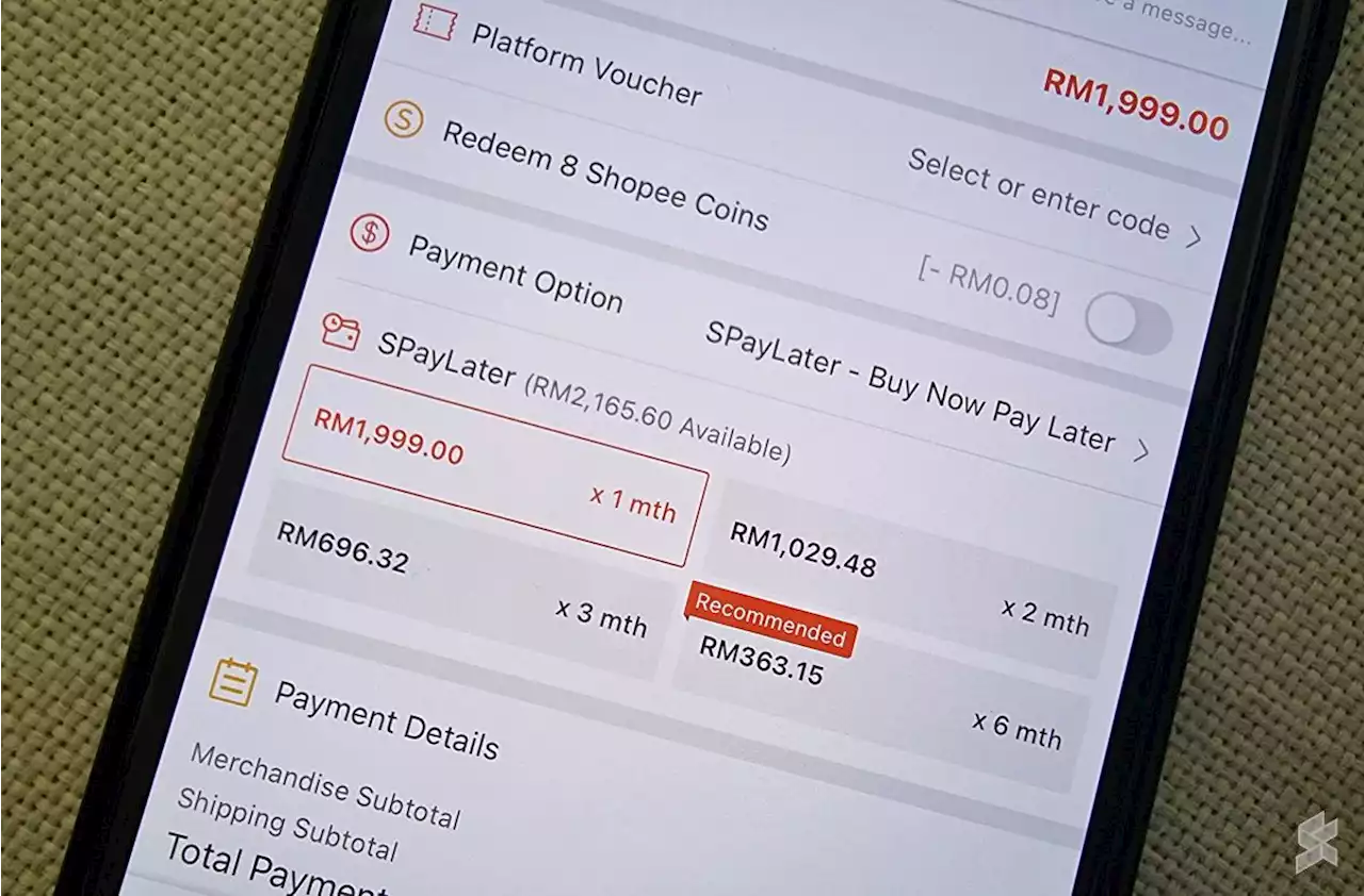 Shopee's Buy Now Pay Later to charge 1.5% fee even if you pay the following month - SoyaCincau