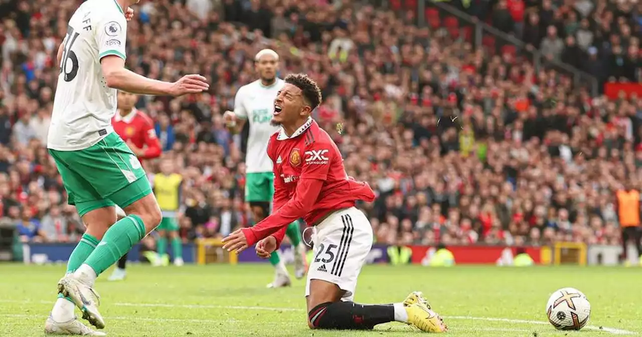 Manchester United: Alan Shearer mit heftiger Kritik an Jadon Sancho