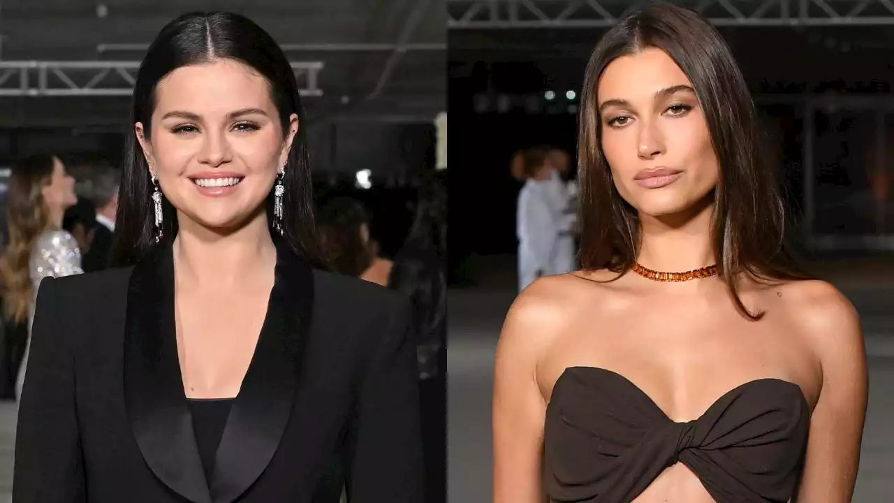 Selena Gomez & Hailey Bieber End Feud Rumors, Hug in New Pics