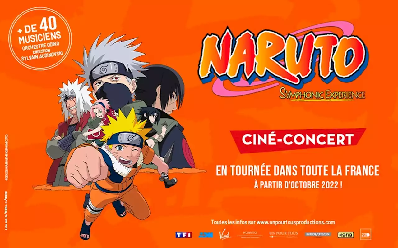 Direction Konoha ! TF1 vous invite à « Naruto Symphonic Experience »