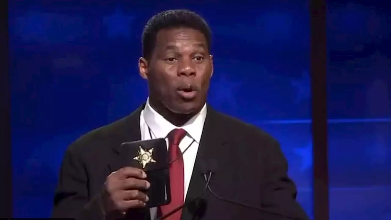 Herschel Walker Doubles Down on Cop Badge: ‘It’s Real’