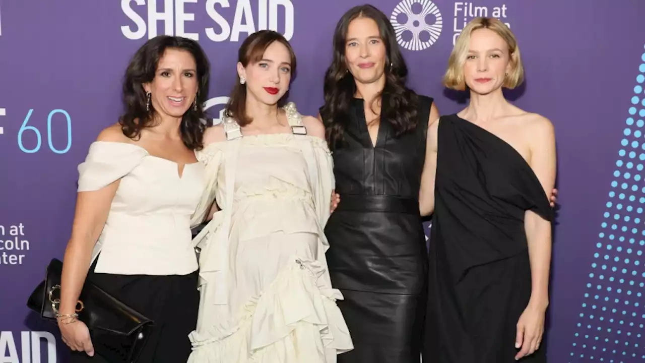 ‘She Said’ Premiere Honors Women Who Exposed Harvey Weinstein’s Alleged Misconduct