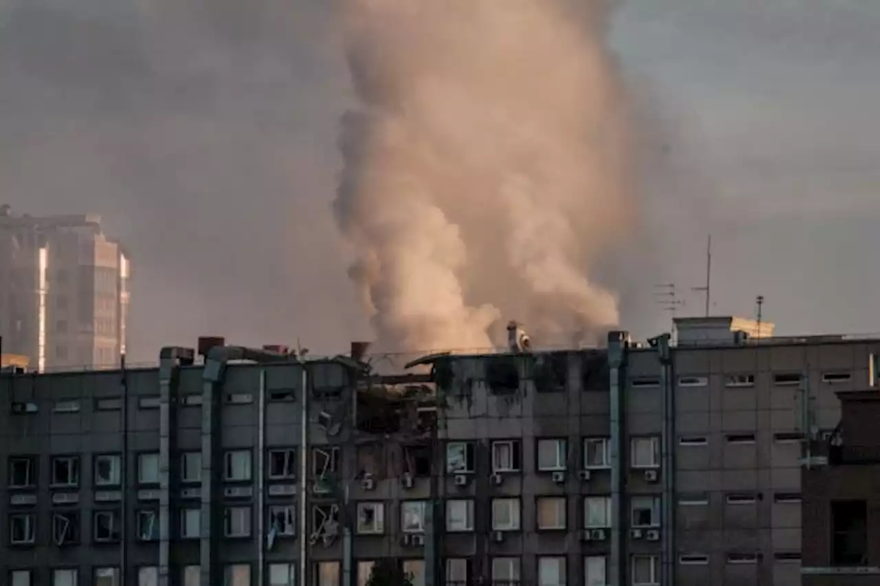 Kyiv diserang dron kamikaze