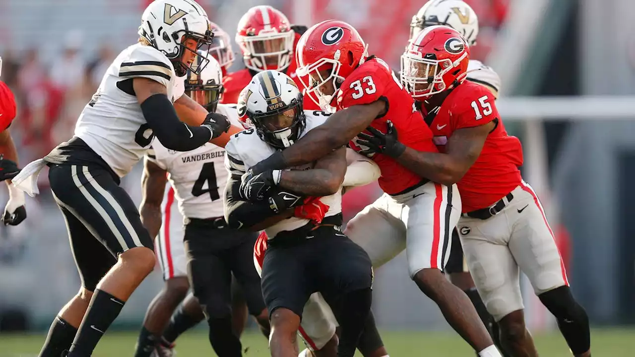 Big tests ahead for Georgia as reigning national champions hit bye week undefeated