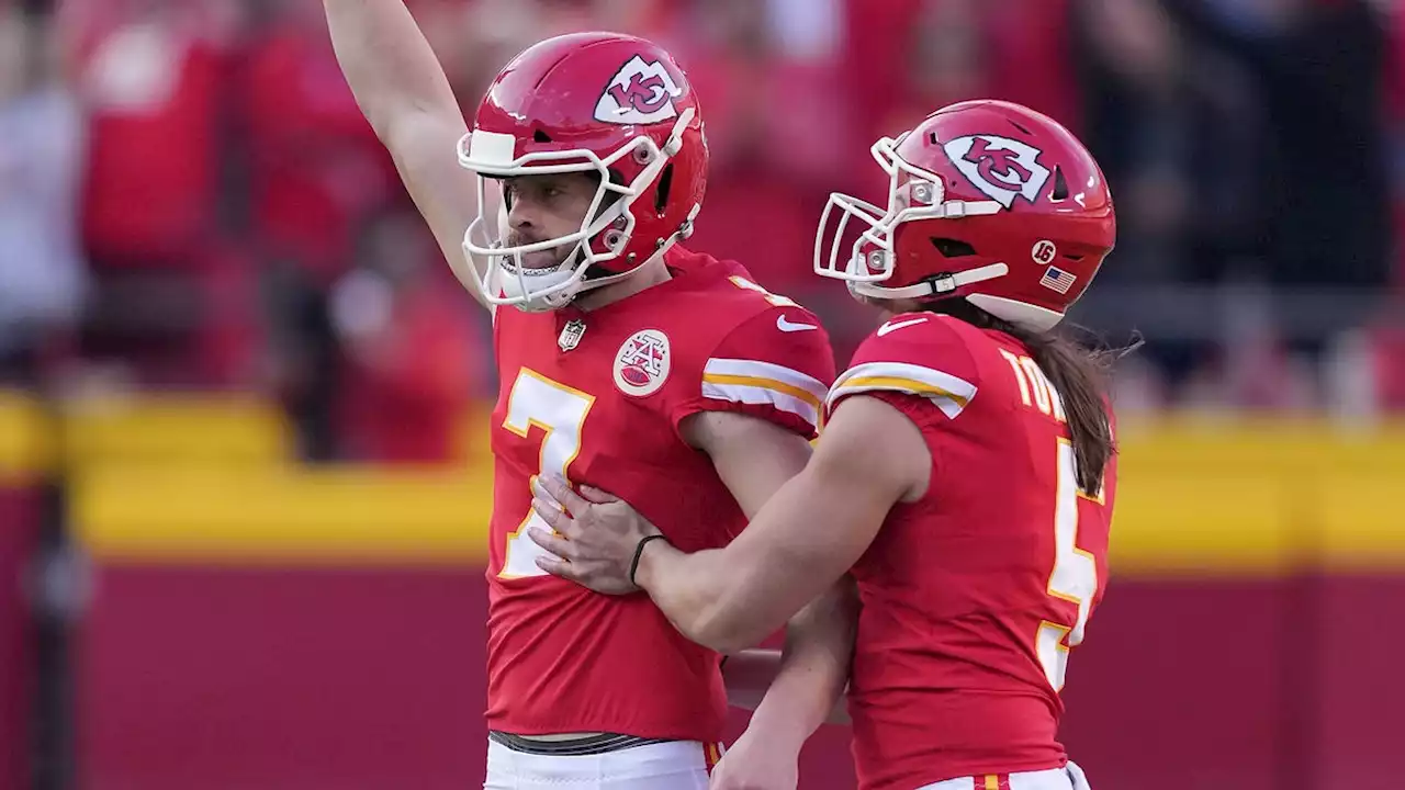 Chiefs' Harrison Butker makes franchise-record 62-yard FG against Bills