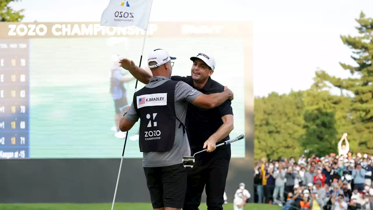 Keegan Bradley (not Rickie Fowler) ends winless drought with victory at Zozo Championship