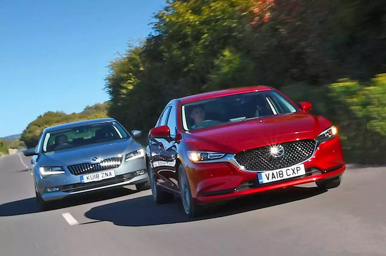 Used test: Mazda 6 vs Skoda Superb