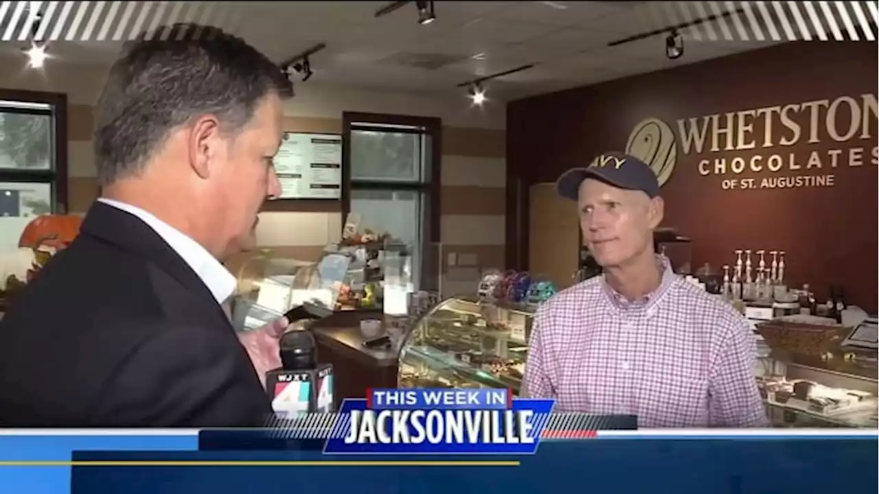 Florida Sen. Rick Scott's view on climate change, future of property insurance; Former Tampa mayor talks about Jacksonville's potential