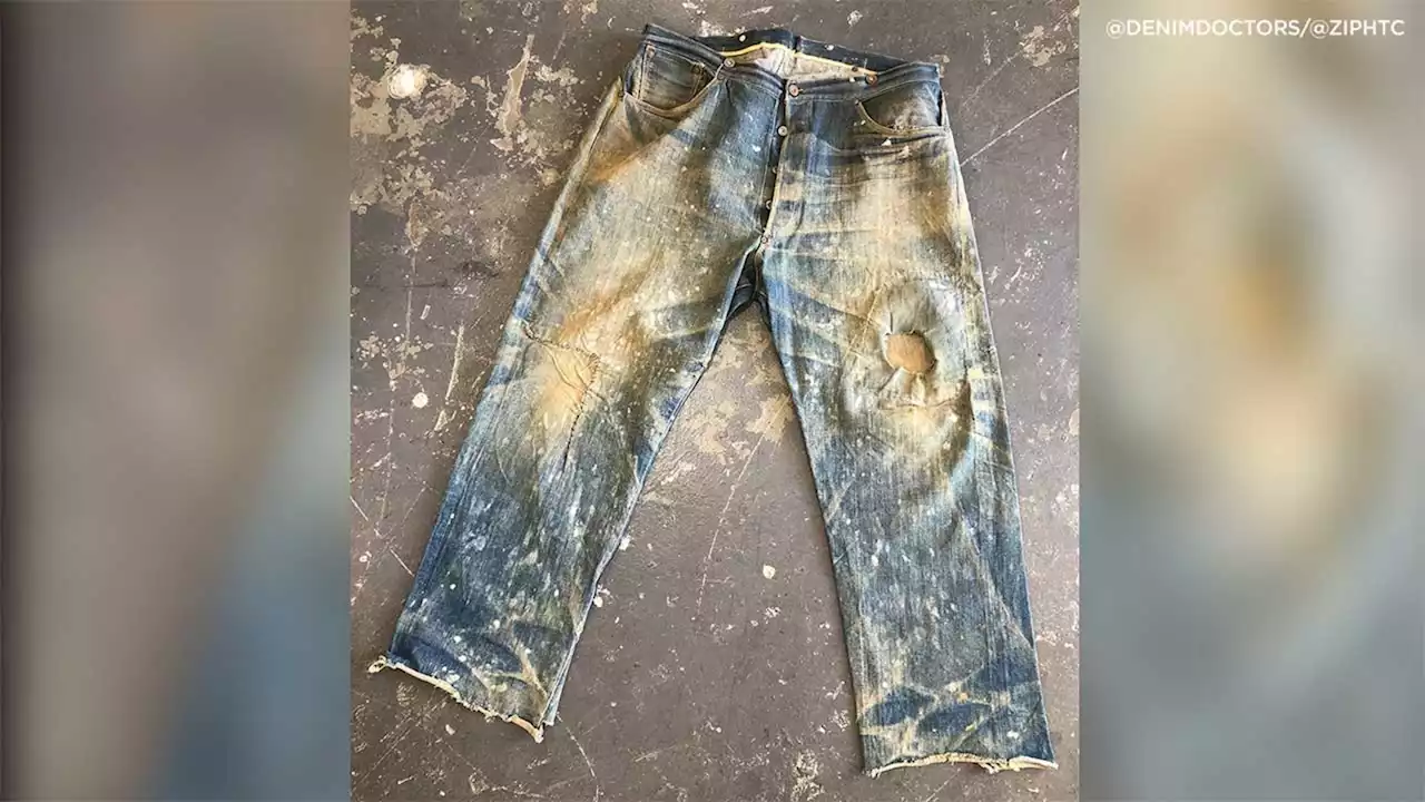 19th-century Levi's jeans found in mine shaft sell for more than $87,000