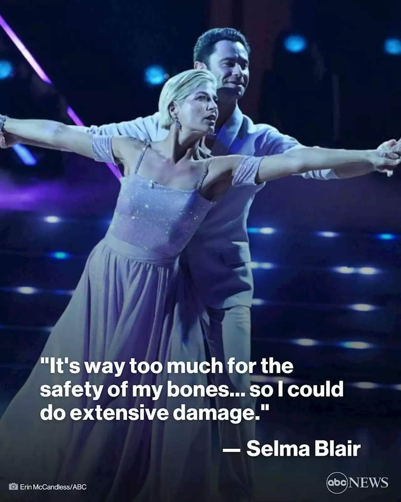 Selma Blair steps down from 'Dancing with the Stars': 'My body is definitely taking a hit'