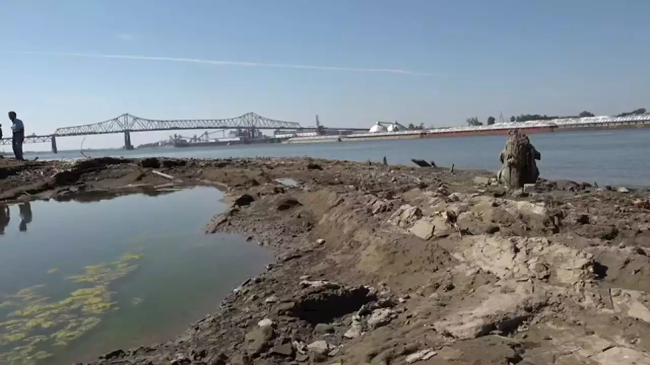 Mississippi River hits record low level in Tennessee amid ongoing drought